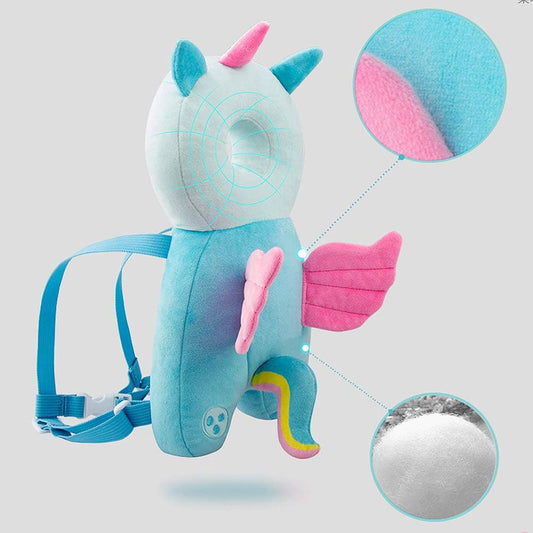 Unicorn Baby head Protection Pillow