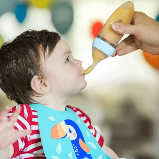 Silicone Baby Feeder Spoon